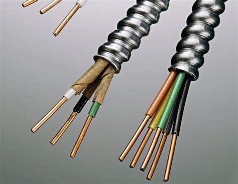 how to use armored electrical cable